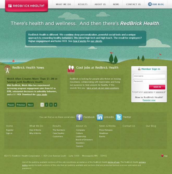 25 ví dụ tốt nhất về thiết kế website công ty