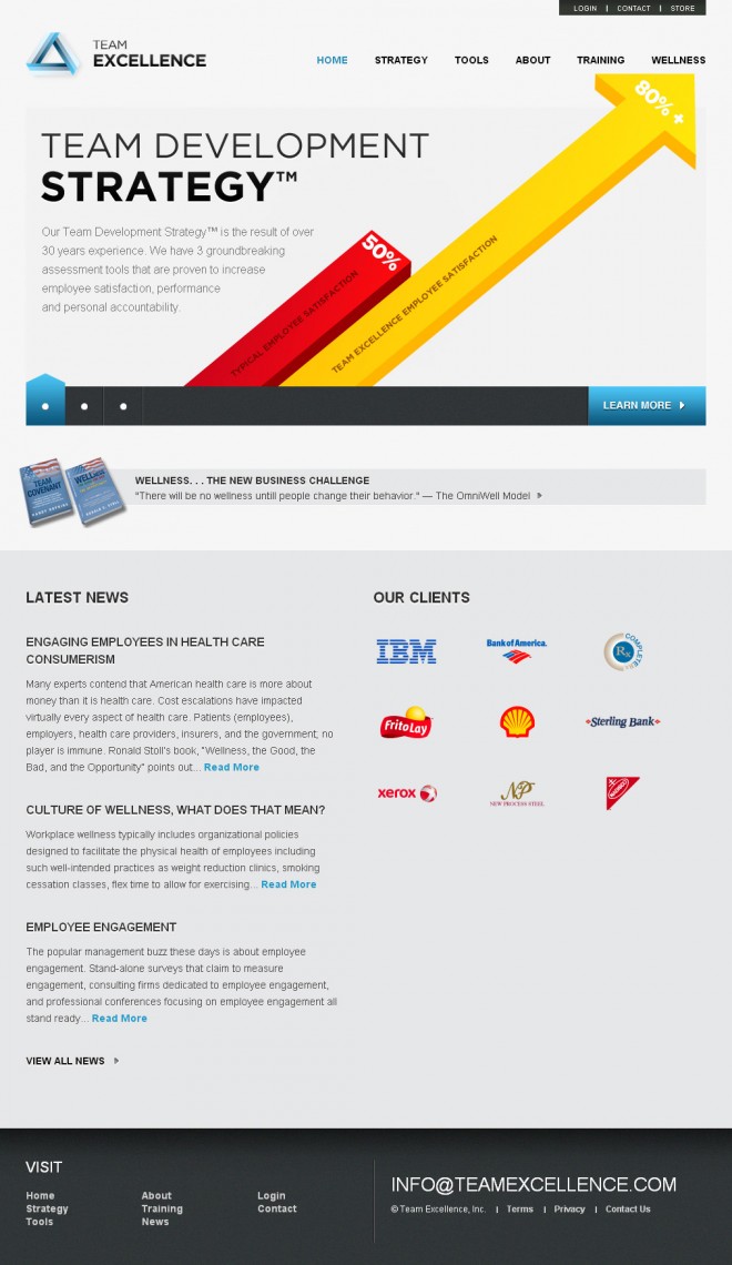 25 ví dụ tốt nhất về thiết kế website công ty