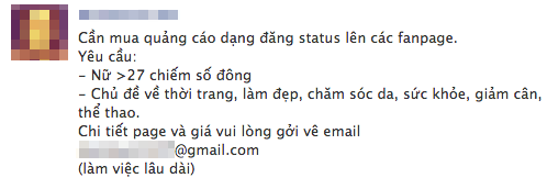 Kiếm hàng chục triệu đồng mỗi tháng từ việc câu like Facebook