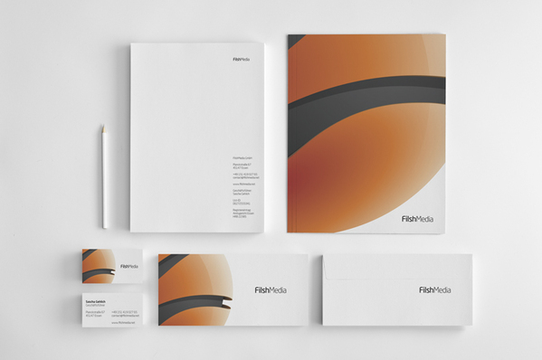 Corporate Identity Design - Filsh Media Identity