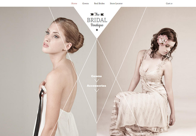 The Bridal Boutique Template 