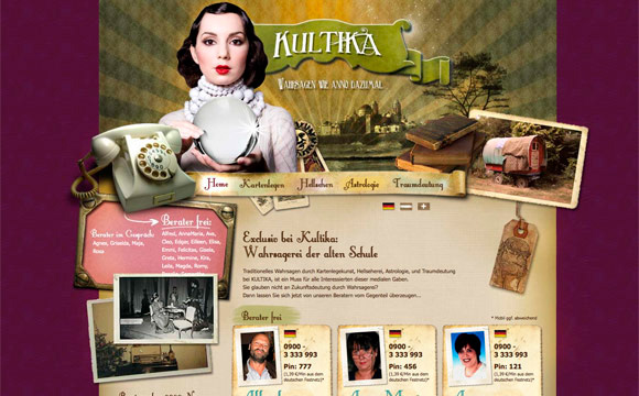 20 Website sử dụng phong cách cổ điển trong thiết kế