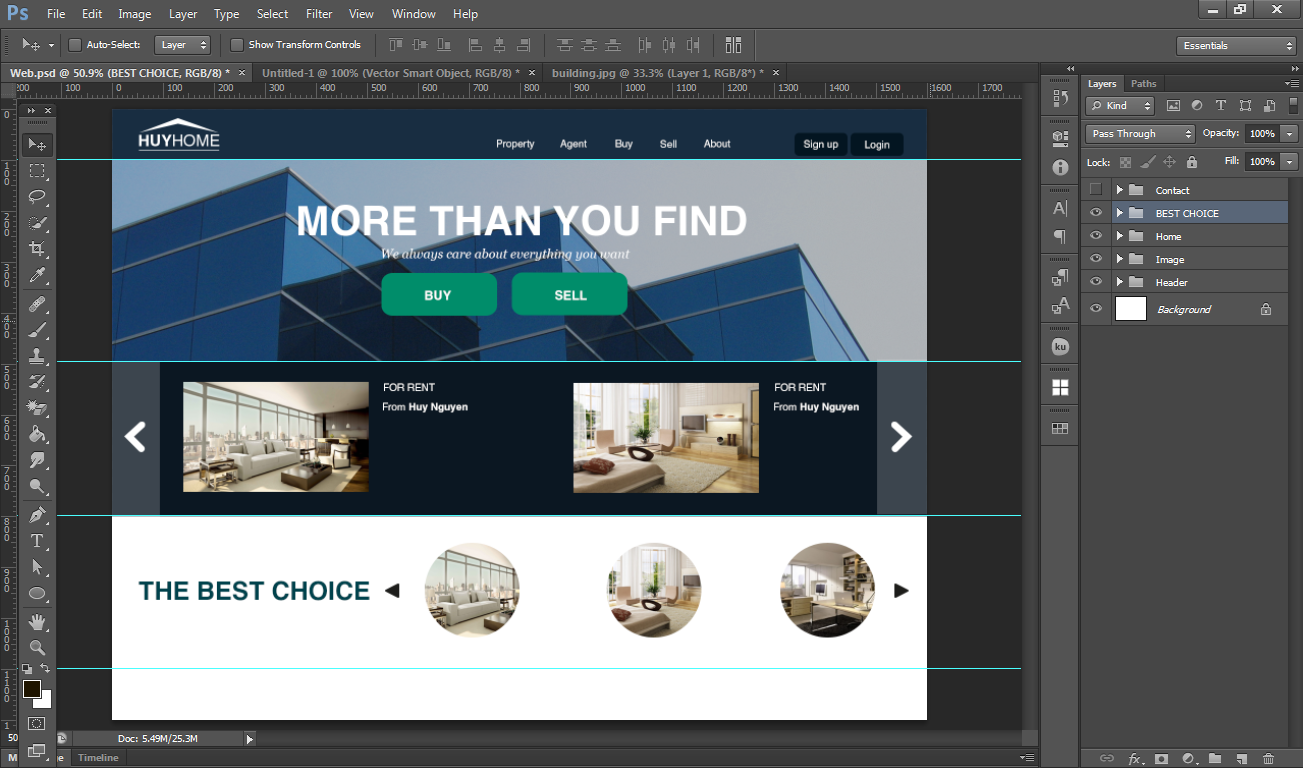 Hướng dẫn thiết kế Website bất động sản