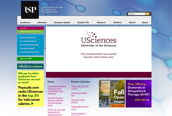 University of the Sciences in Philadelphia