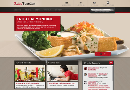 5 Tiêu chuẩn của Website kinh doanh nhà hàng