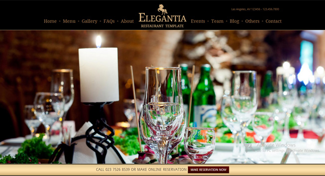 Elegantia WordPress Theme
