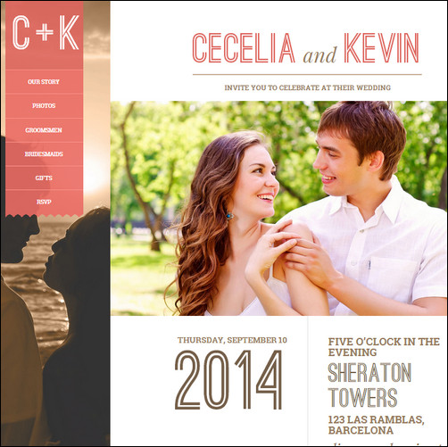 eternity website template