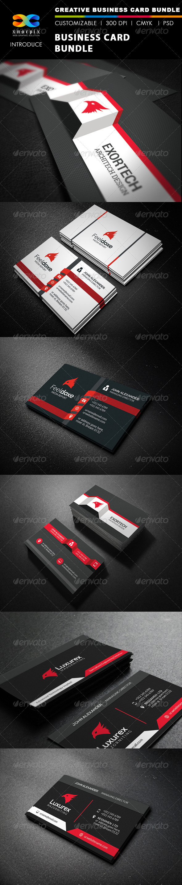Business Card Bundle 3 in 1-Vol 37