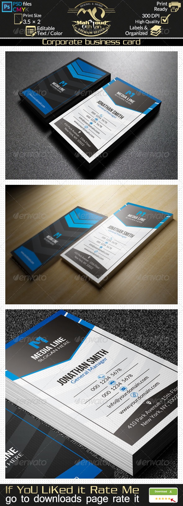 Corporate Business Card 21
