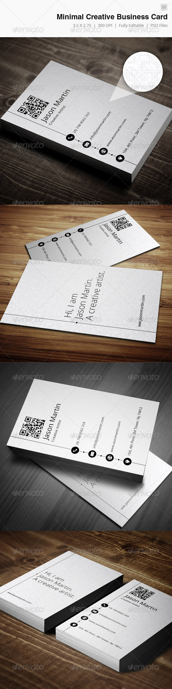 Creative Minimal Business Card