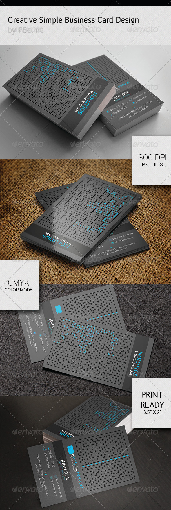 Creative Simple Business Card