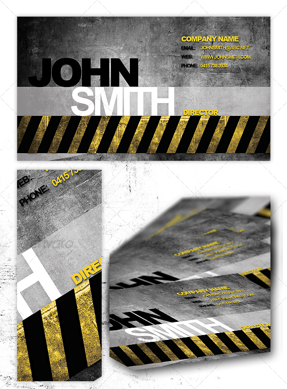 Grunge Business Card