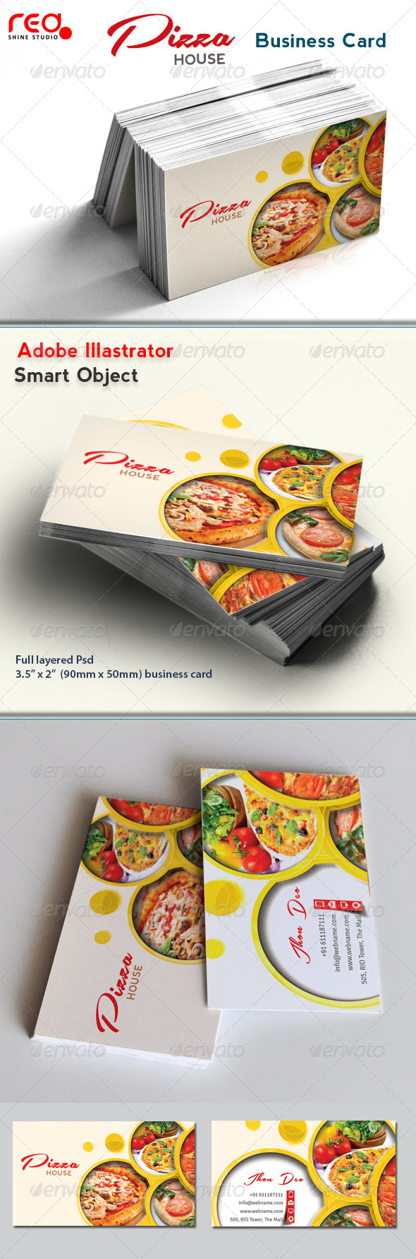 Restaurant Business Card