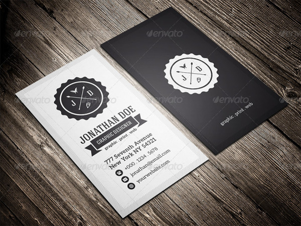 Retro Business Card