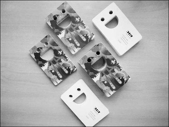 Creative Die Cut Business Cards 12