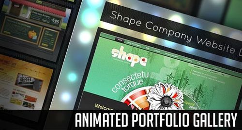 Animated Portfolio Gallery with jQuery