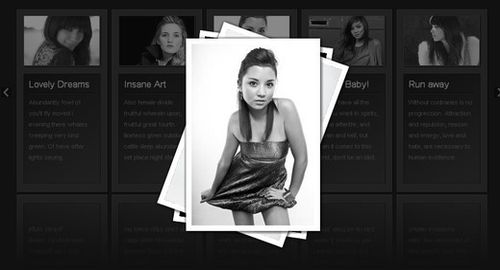 Beautiful Photo Stack Gallery with jQuery and CSS3