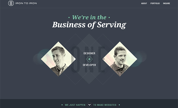 Bố cục web lạ mắt với những hình khối độc đáo (P.1)