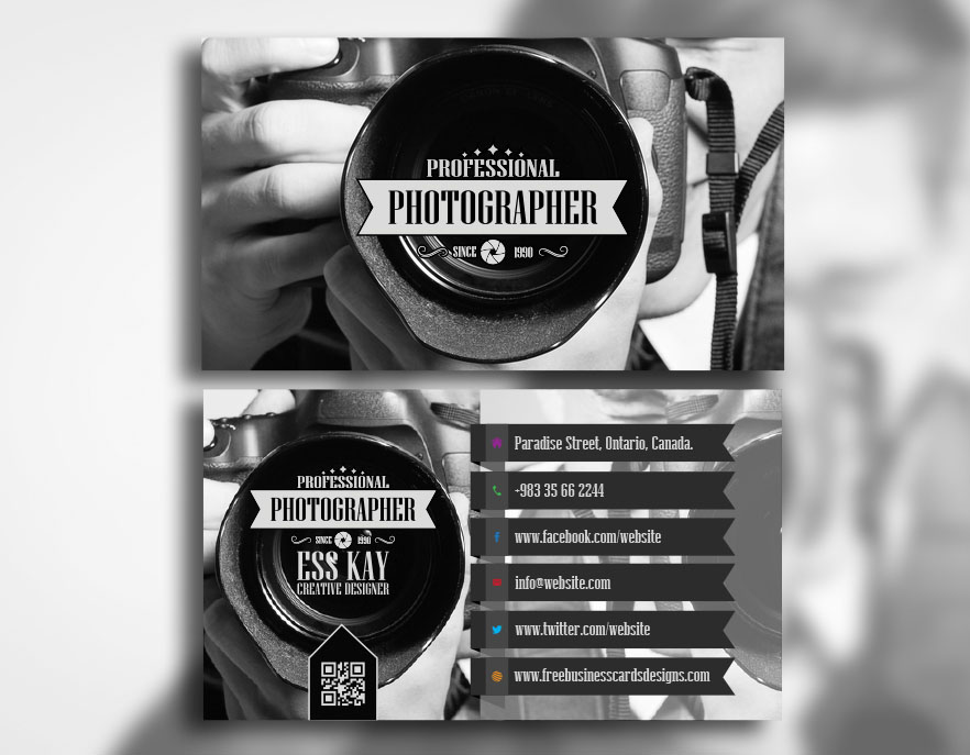 Professional-Photographer-Business-Card-With-QR-Code-2015
