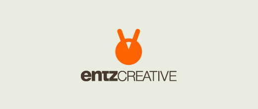 Entz yellow head ant logo design ideas