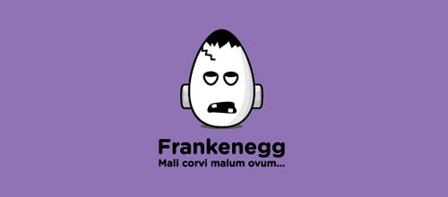 Frankenegg logo design examples ideas