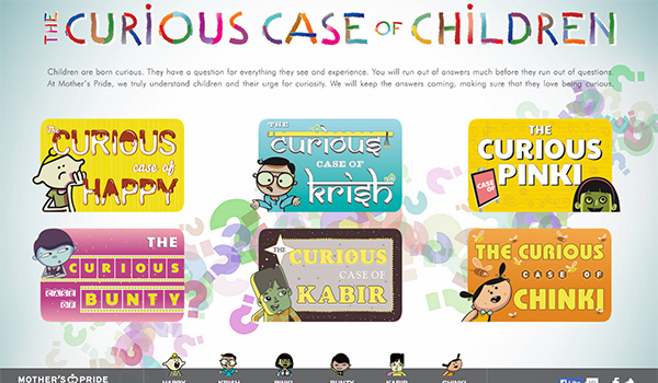 The Curious Case of Children do hoa ve tay thiet ke web