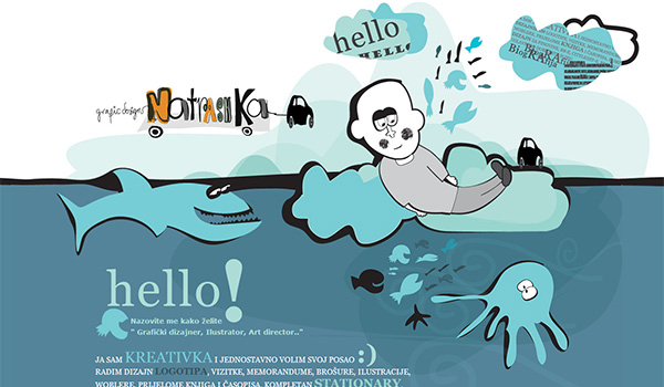 Đưa các nét vẽ tay vào thiết kế web, tại sao không?