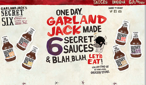 Garland Jack's do hoa ve tay thiet ke web