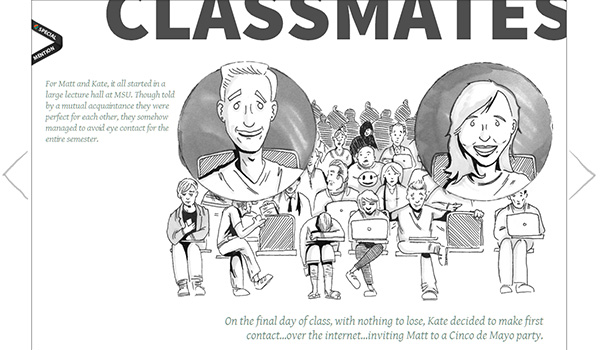 A Story About Us do hoa ve tay thiet ke web