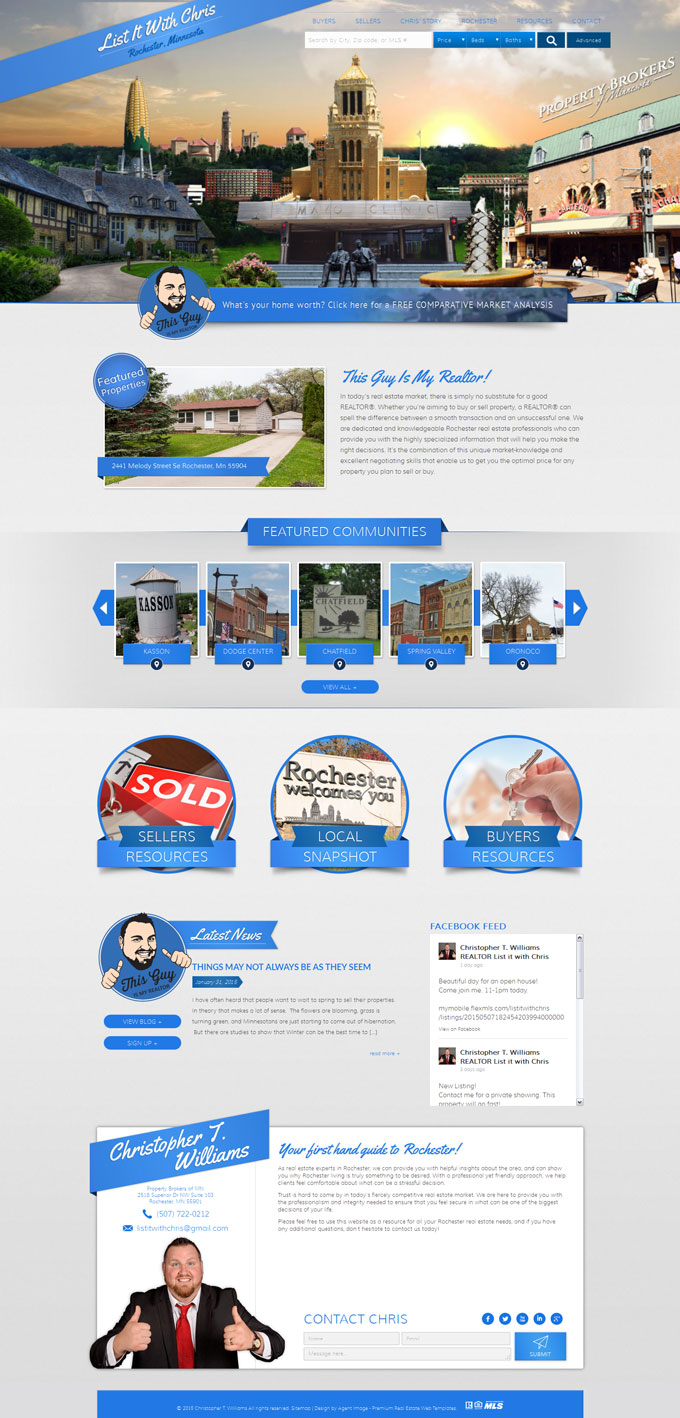 Christopher Williams thiet ke web bat dong san