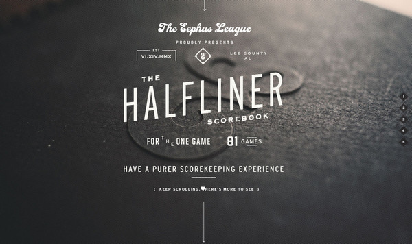 halfliner thiet ke web single page