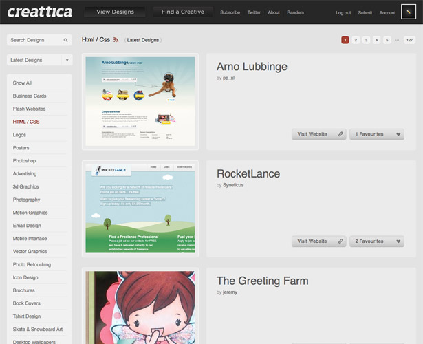 creattica thiet ke web