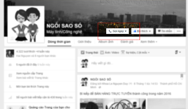 Tạo nút kêu gọi hành động trên Faebook