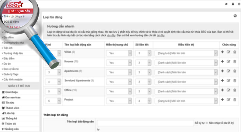Cùng khám phá tính năng sàn giao dịch bất động sản tại Ngôi Sao Số