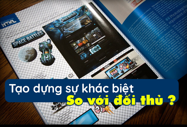 Làm thế nào để tạo sự khác biệt so với website đối thủ ?