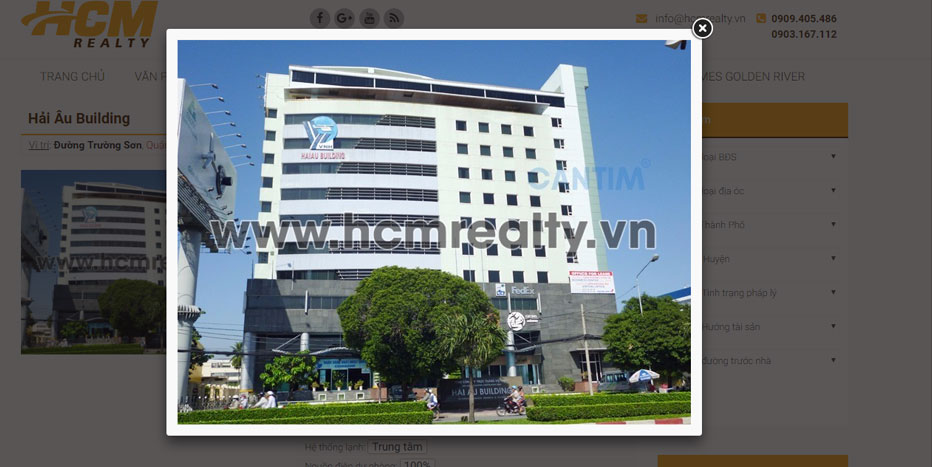 Thiết kế website bất động sản 4