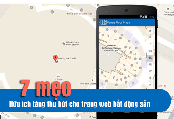 7 mẹo hữu ích tăng thu hút cho trang web bất động sản