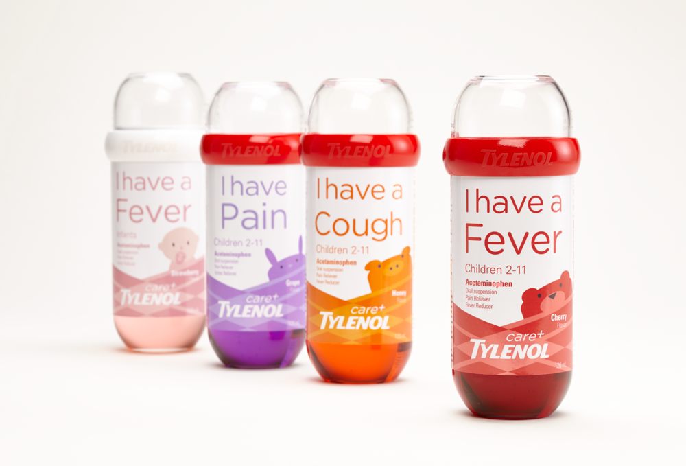 Phân tích thiết kế bao bì Tylenol Care+ 1