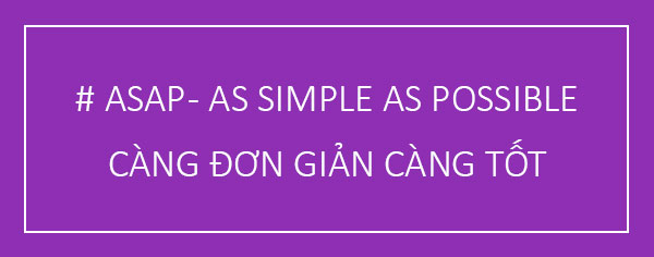 Xu hướng thiết kế 2016 càng đơn giản càng tốt