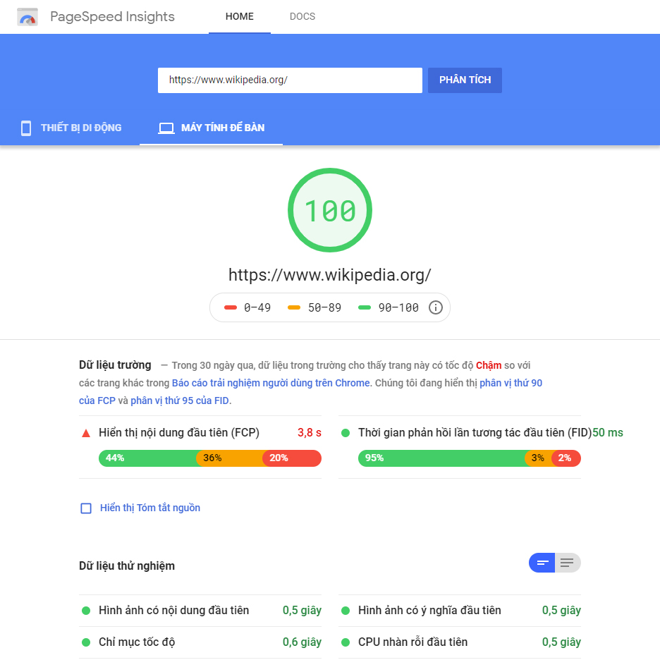 Cách tối ưu tốc độ của website