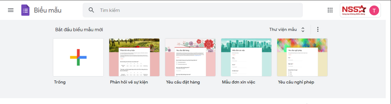 google forms còn hỗ trợ nhiều loại biểu mẫu khác nhau