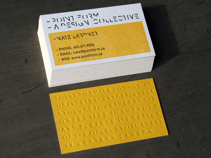 0000_PointForm_letterpress_business_card_front_back