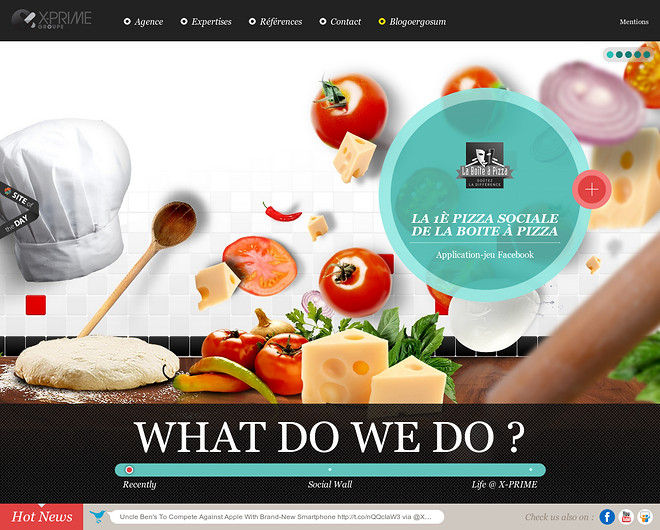 Beautiful Website design creative best colorful