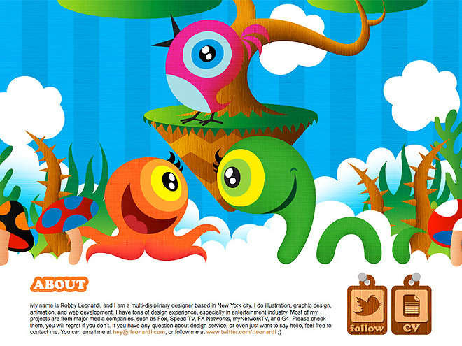 Beautiful Website design creative best colorful