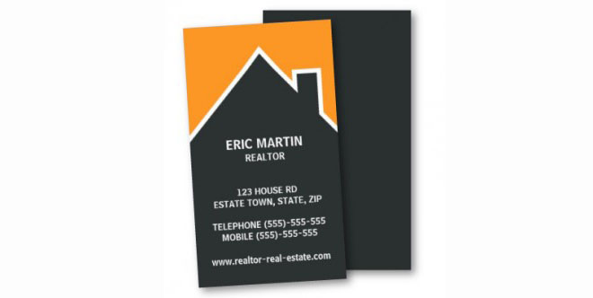 real estate business cards