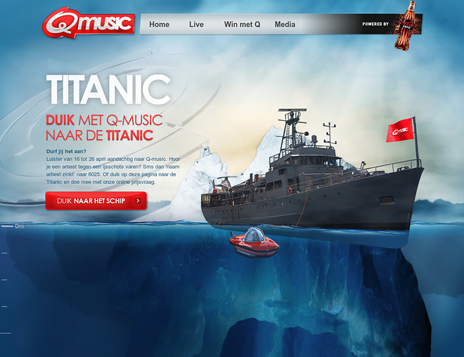 Sự kết hợp đẹp mắt của sắc màu trong 25 thiết kế web