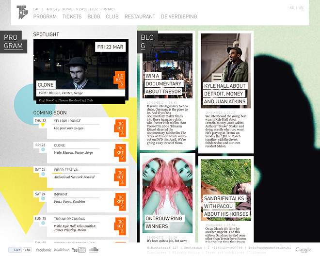 Beautiful Website design creative best colorful