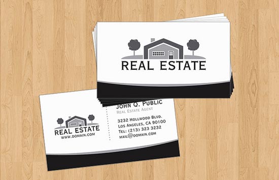 real estate business cards