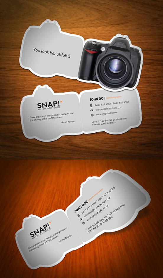 business card design