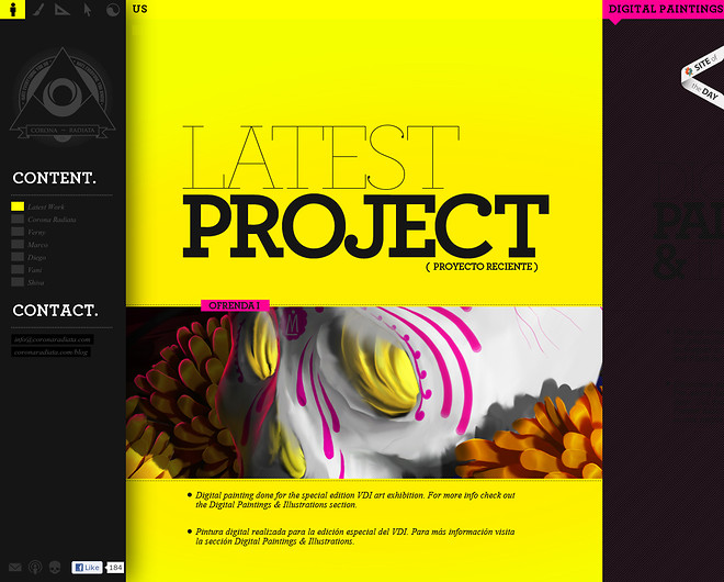 Beautiful Website design creative best colorful